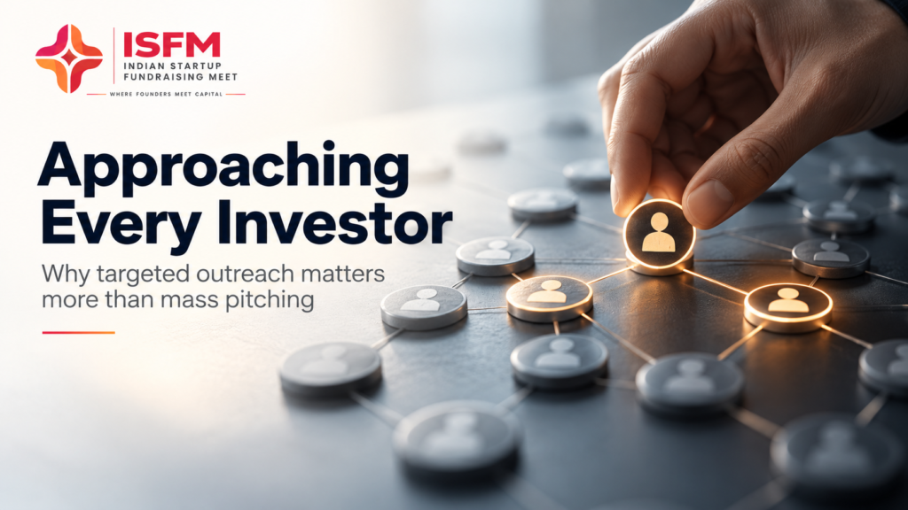 Approaching every investor versus selecting the right investors for targeted startup fundraising in India