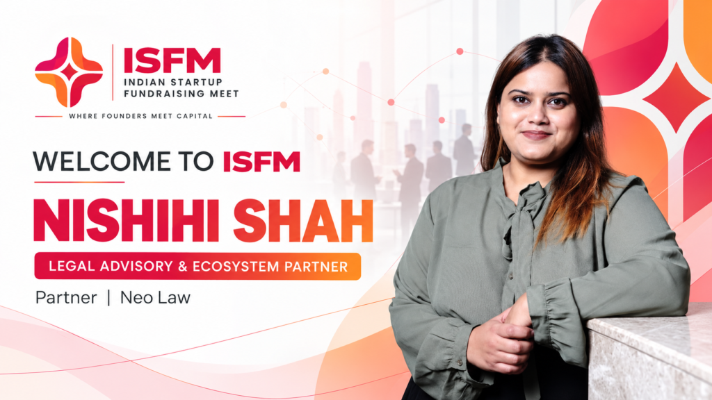 ISFM onboarding announcement for Nishihi Shah, Partner at Neo Law