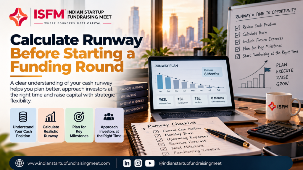 Calculate startup runway before starting a funding round