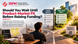 Should a startup wait until product-market fit before raising funding