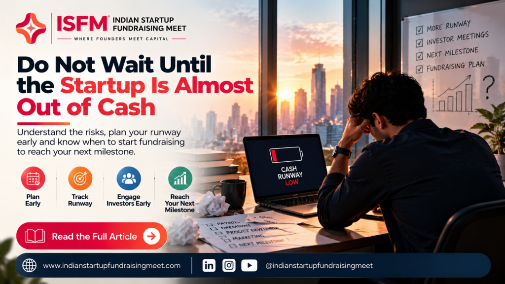 Startup cash runway and fundraising planning - ISFM
